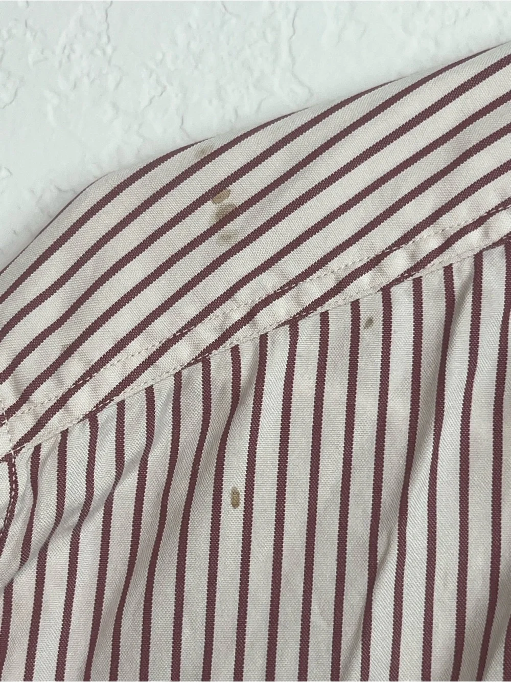 Dark Academia Vintage Striped Utility Button Up Shirt Preppy Academia